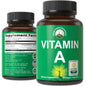 Peak Performance vitamina a organica 5000 ui cápsulas veganas 30 unidades
