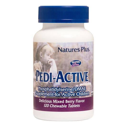 Pedi-Active LECI-PS tabletas masticables sabor frutos rojos mezcla