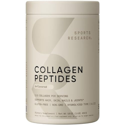 Péptidos de colágeno en polvo Sports Research