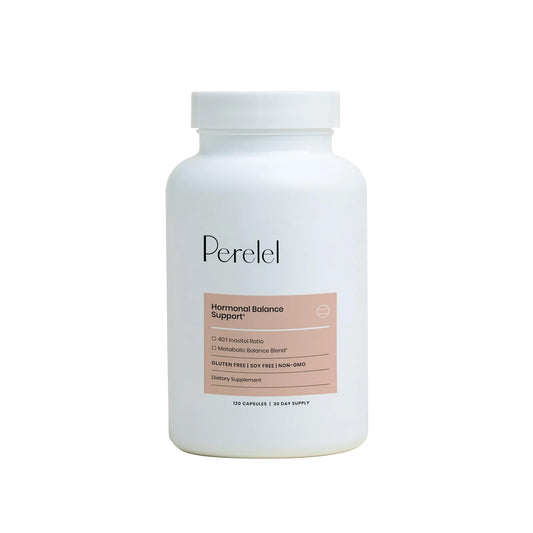 Frasco de Perelel Apoyo al Equilibrio Hormonal de 120 cápsulas
