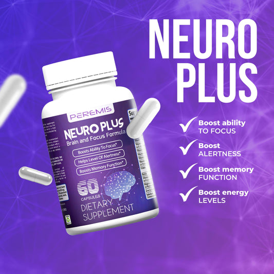 Peremis cápsulas suplemento para salud cerebral