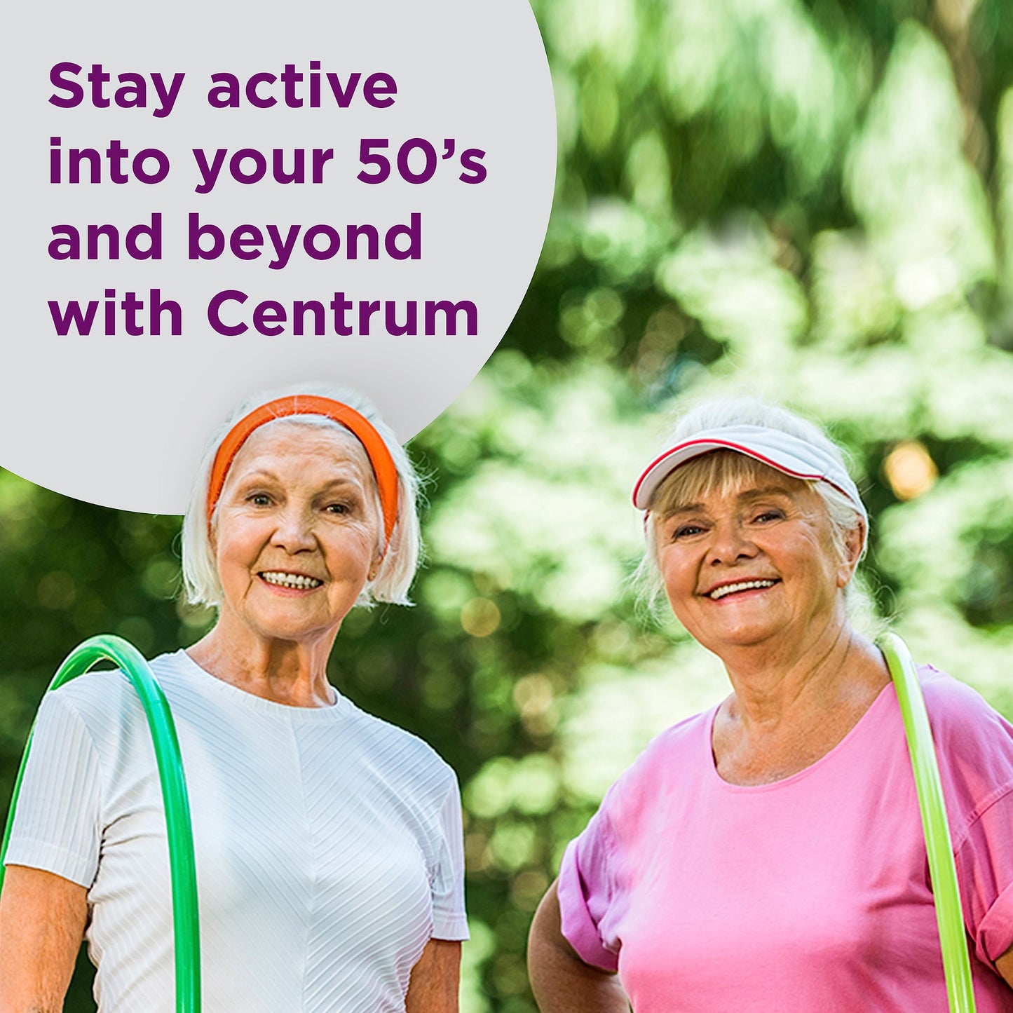 Permanece activo en tus 50 con Centrum