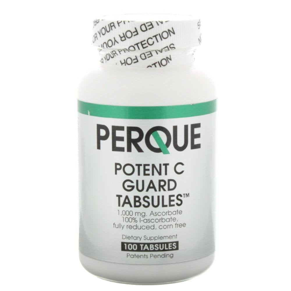 Perque Potent C Guard 1000 mg frasco 100 tabletas