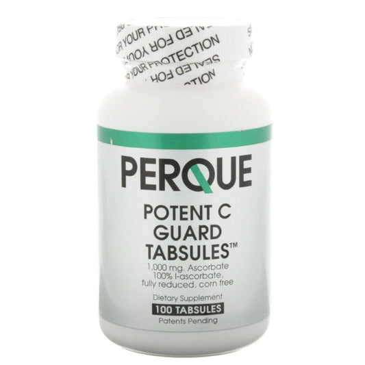Perque Potent C Guard 1000 mg frasco 100 tabletas