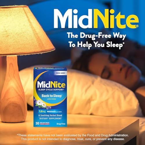 Persona durmiendo después de tomar MidNite