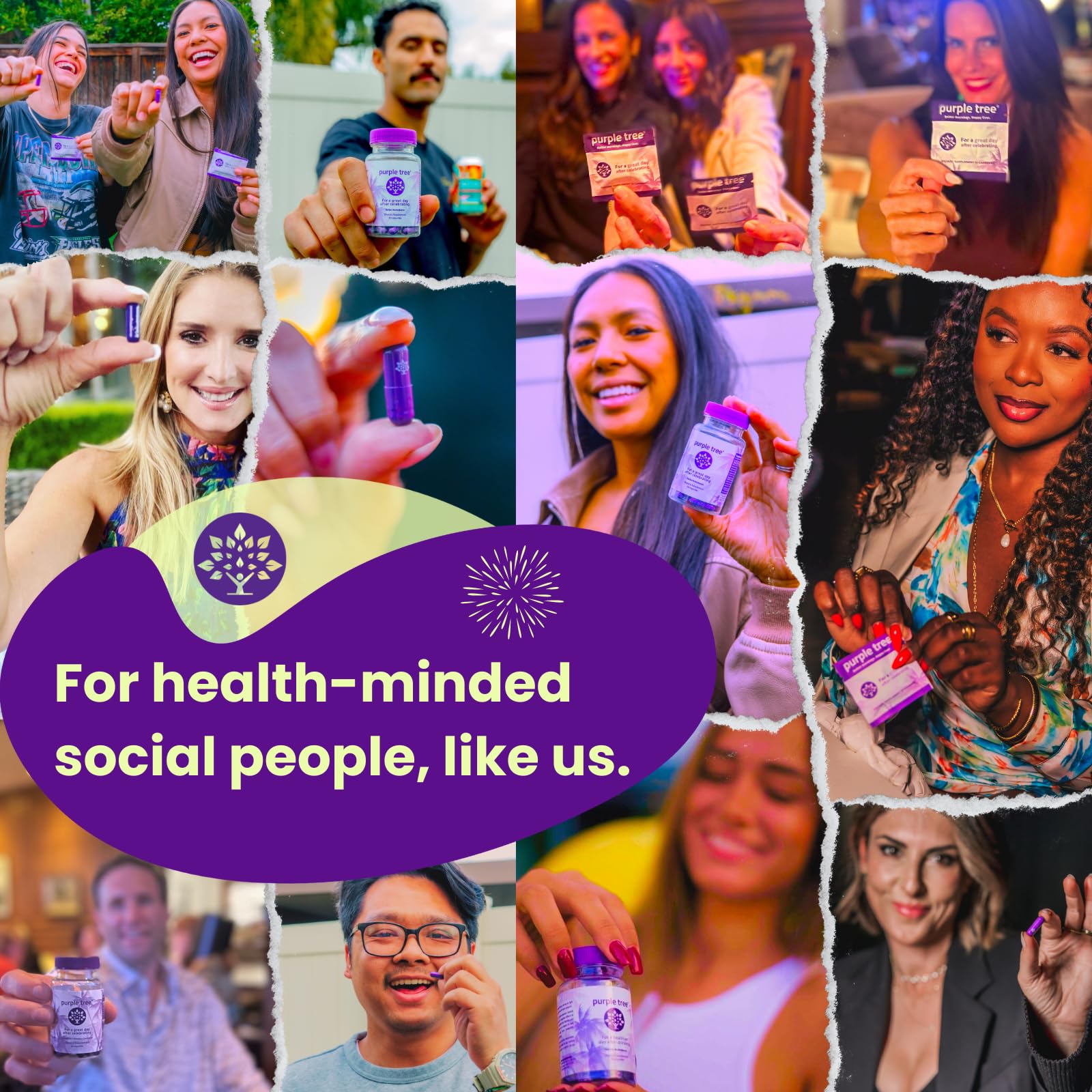 Diseñado para personas sociales con salud en mente