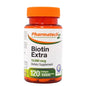 PHARMATECH Biotina 10000mcg cápsulas blandas para crecimiento capilar
