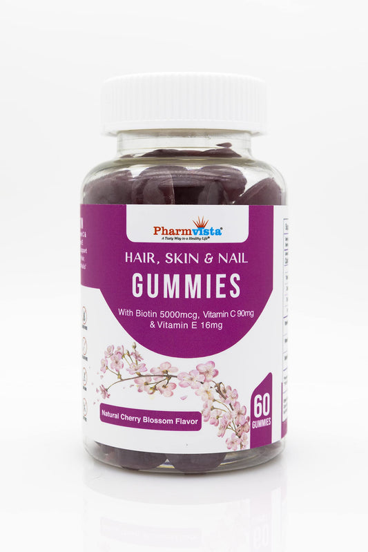 Pharmvista gominolas rojo para cabello piel uñas