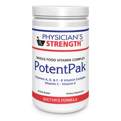 Physician's Strength PotentPak suplemento de vitaminas de alimentos integrales