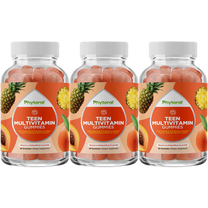 Gomitas multivitamínicas para adolescentes sabor fruta