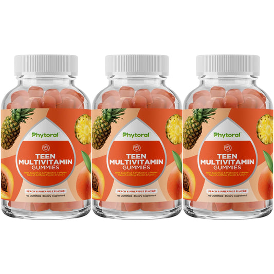 Gomitas multivitamínicas para adolescentes sabor fruta