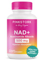 Pink Stork suplemento NAD+ para energía y envejecimiento saludable