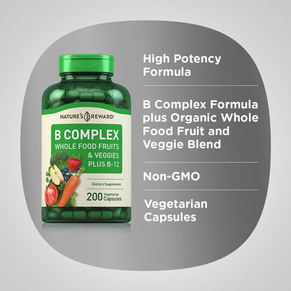 Piping Rock B Complejo suplemento salud natural