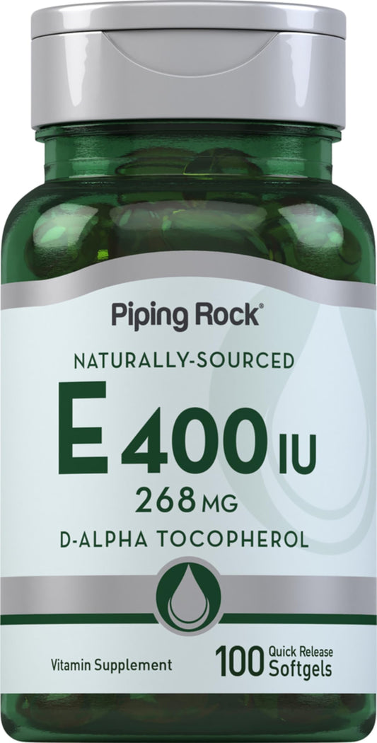 Piping Rock vitamina e 400 ui 100 cápsulas blandas