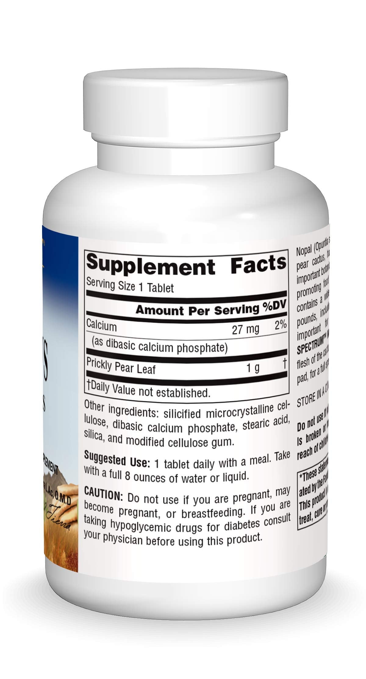 Planetary Herbals nopal natural suplemento antioxidante