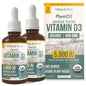Vitaminas D3 orgánicas líquidas Plant-D3 en gotas sublinguales