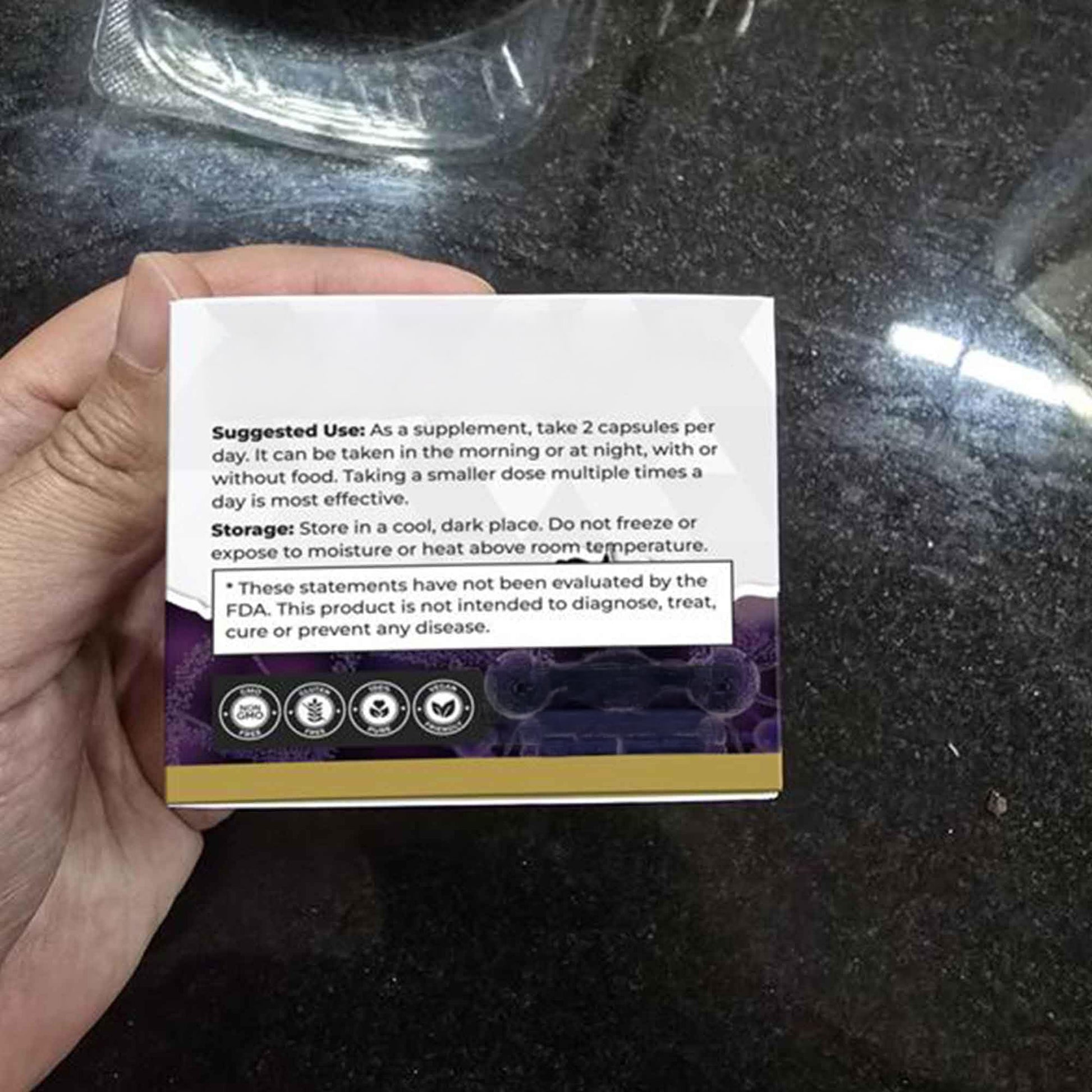 Envase suplementario Plantanium NAD+ para energía