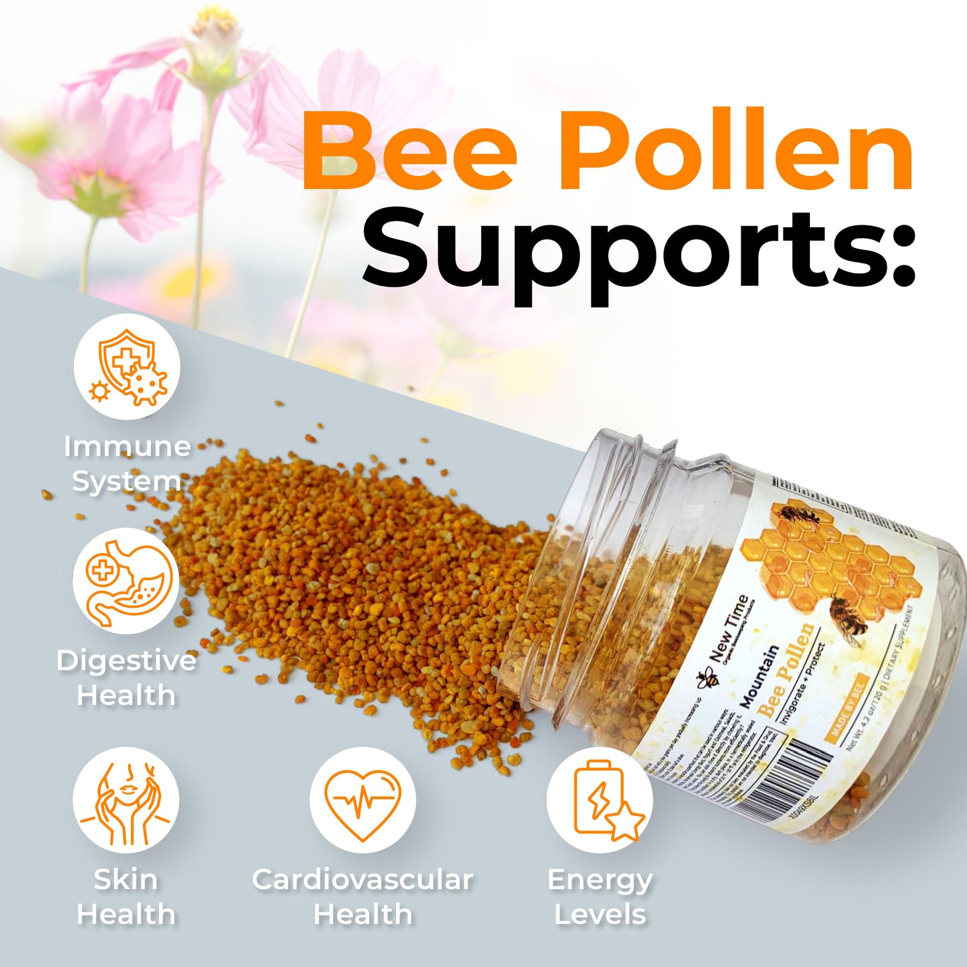 polen de abeja apoya sistema inmune y digestión