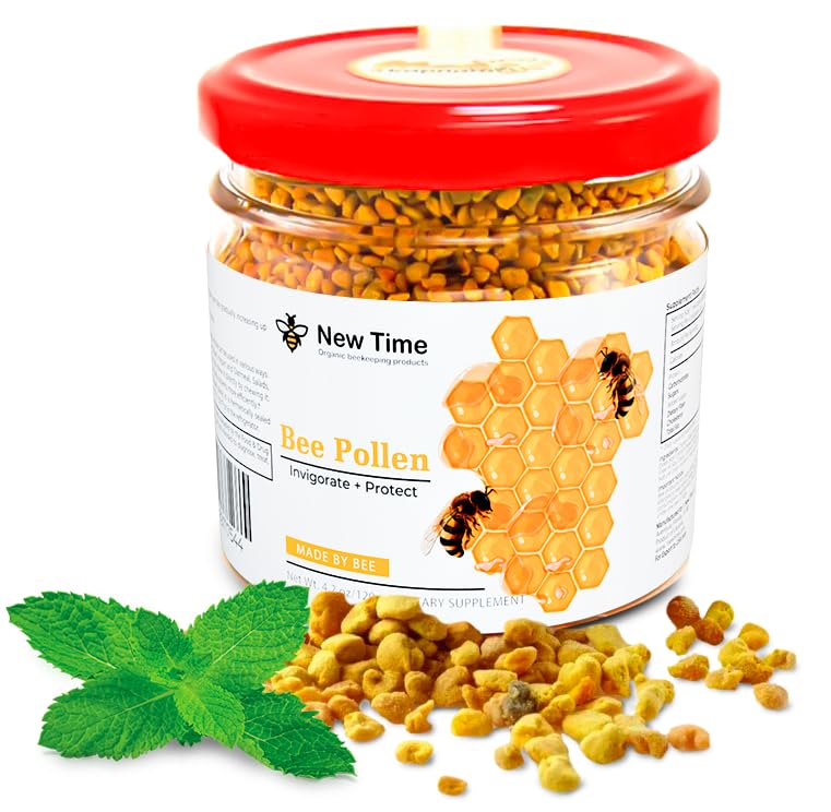 polen de abeja organico con frasco