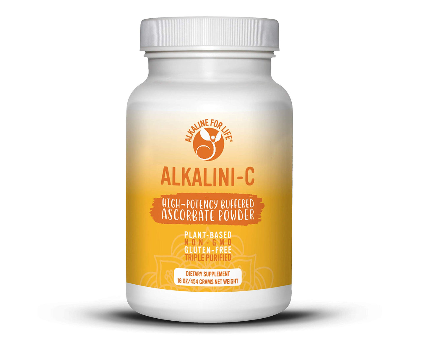 Polvo Alkalini-C vitamina C 1500 mg paquete de 16 oz
