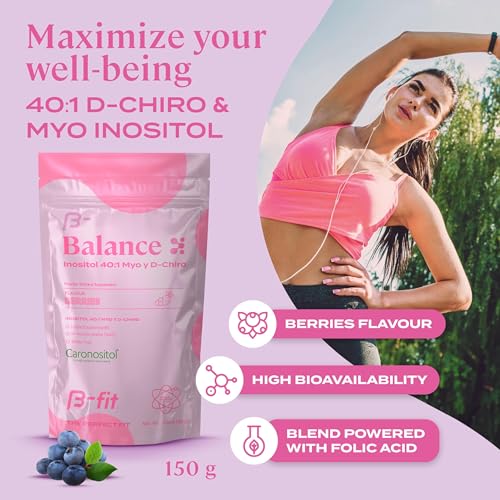 Polvo B-FIT Inositol 40-1 mezcla pura sin aditivos