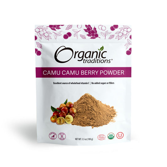 Polvo de bayas camu camu orgánico por Organic Traditions