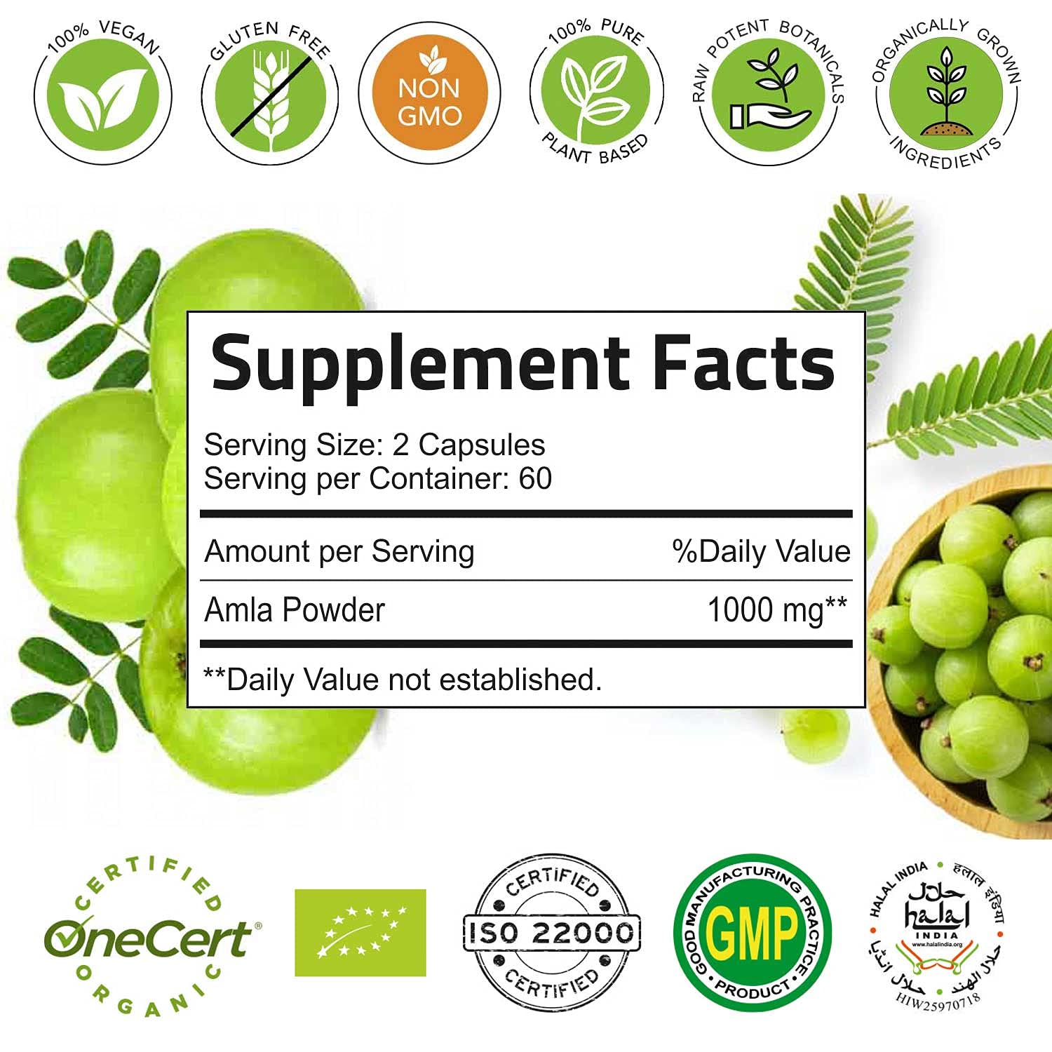 Polvo detox verde Hebhac Herbs para bebida energética natural