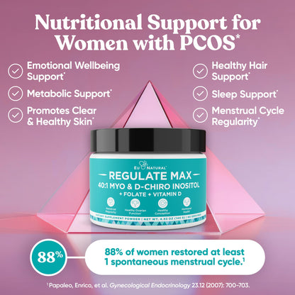 Polvo Eu Natural para equilibrio hormonal femenino