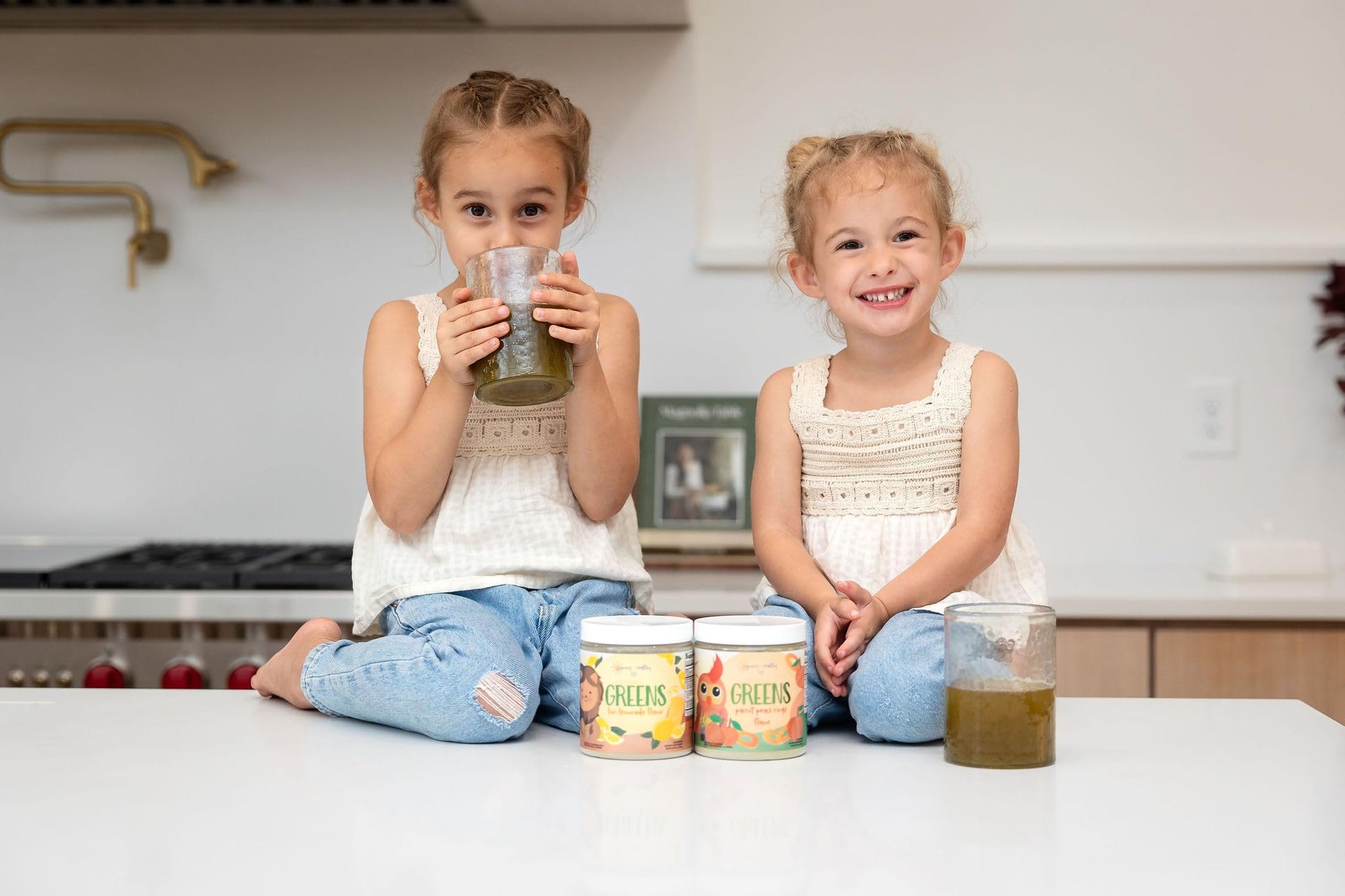 Polvo greens nutricional Young Healthy Fit para niños a partir 2 años