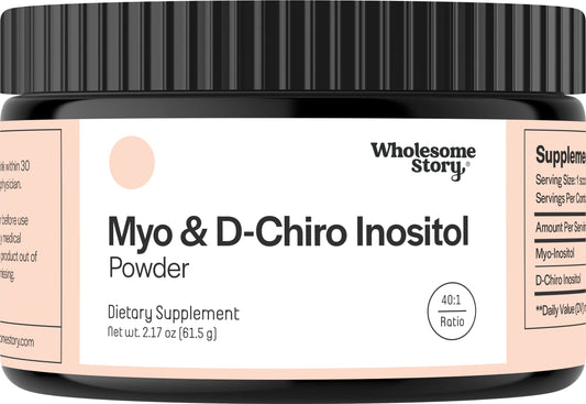 polvo inositol Myo y D-Chiro suplemento balance hormonal