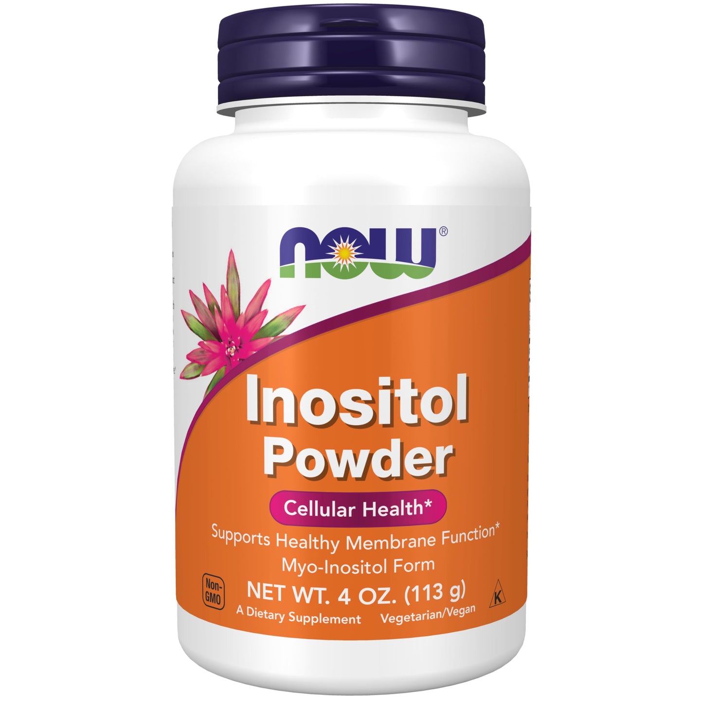 Polvo de inositol NOW Foods para salud celular y señalización celular