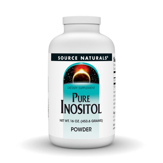 Polvo inositol puro Source Naturals suplemento dietético 16 onzas