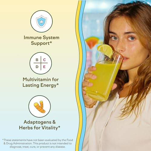 Polvo mezcla vegano Feel Goods Immunity Icon durazno limonada