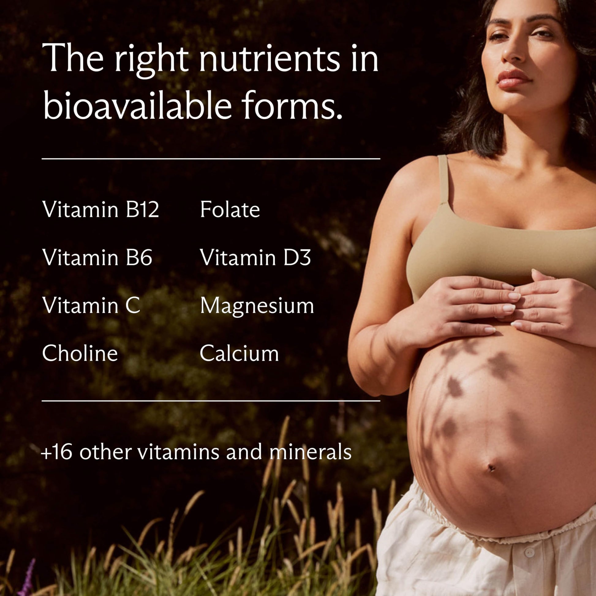 Polvo multivitamínico Needed para embarazo y postparto