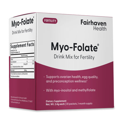 polvo myo-folate fertilidad femenina fairhaven health