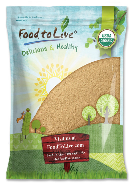 Polvo orgánico de bayas Amla Food to Live 6 libras vegano kosher