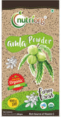 Polvo orgánico Nutriorg amla 250g empaque frontal