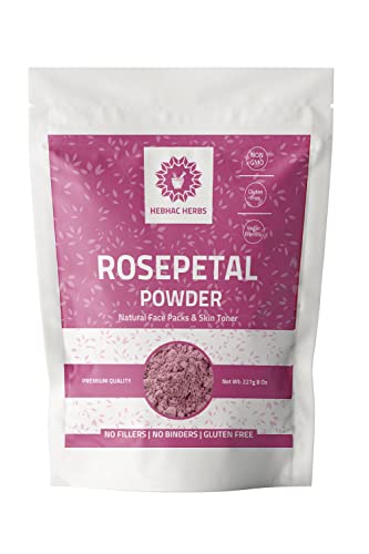 Polvo de pétalos de rosa Hebhac Herbs envase
