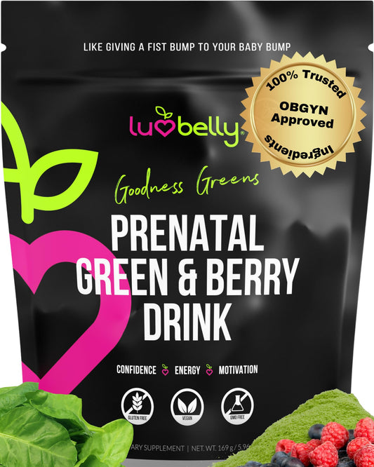 Polvo prenatal Greens para embarazadas bebida orgánica saludable
