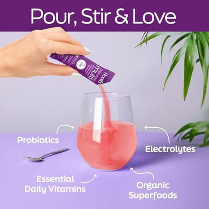 Polvo prenatal Root'd con vitaminas para mamá y bebé