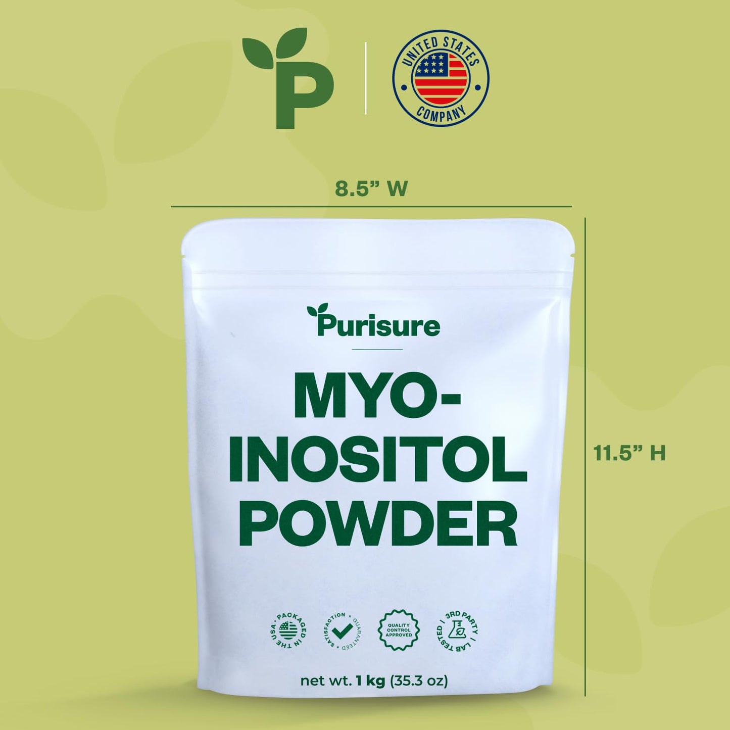 Polvo Purisure para fertilidad y equilibrio hormonal