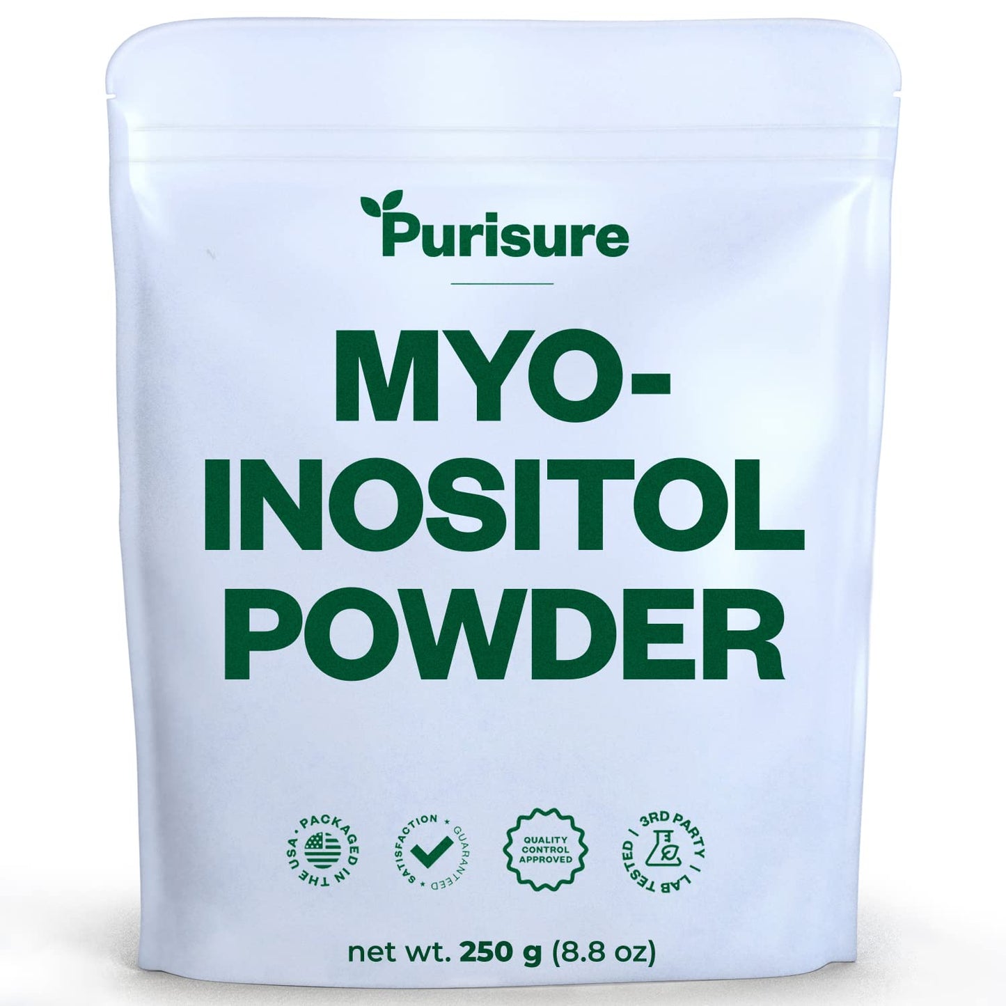 Polvo Purisure Myo-Inositol 250 gramos envase