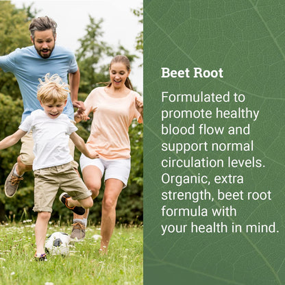 Polvo de remolacha para salud cardiovascular y energía