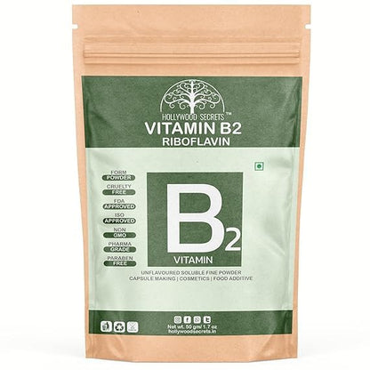 Polvo de riboflavina vitamina b2 50gm para energía