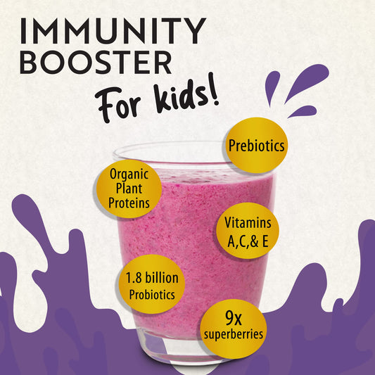 Polvo sabor berry Mavella para inmunidad en niños