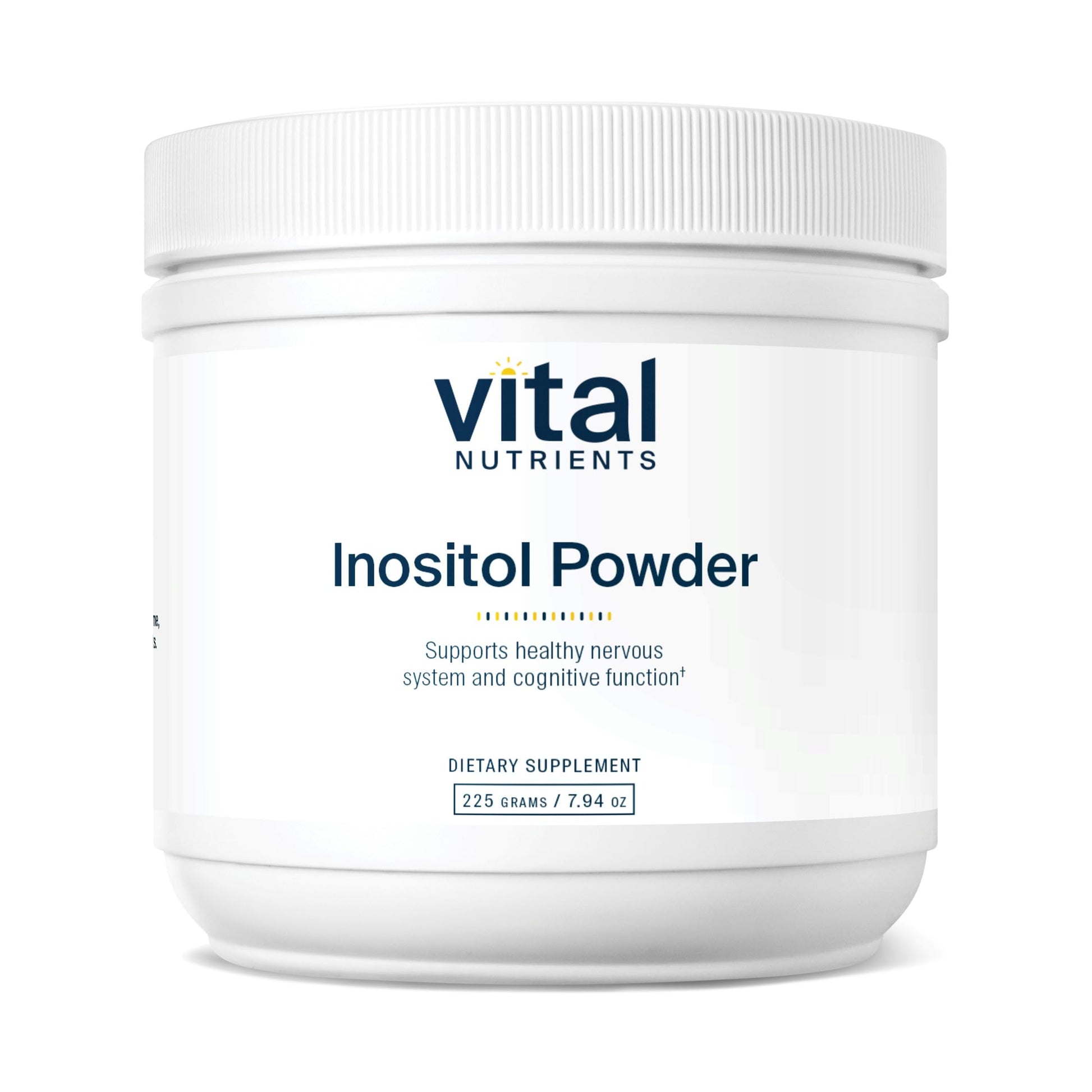 Polvo Vital Nutrients Mio-Inositol suplemento vegano 56 porciones
