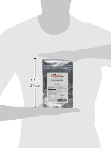 Polvo vitamina b6 50mg BulkSupplements contenido