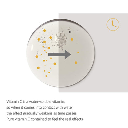 Polvo vitamina C mixsoon para mezclar con serum o crema facial