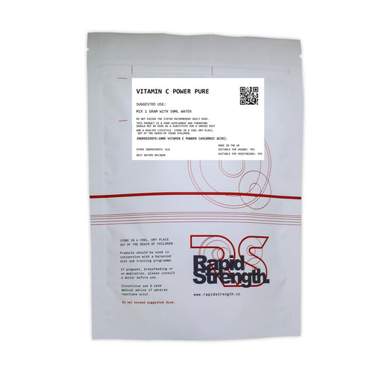 Polvo de vitamina C puro Rapid Strength frasco