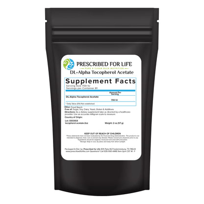 Polvo vitamina e alfa tocoferol 700 ui vegano sin gluten